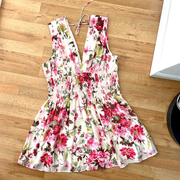 Abercrombie & Fitch Floral Mini Dress - XLP - Picture 6 of 14